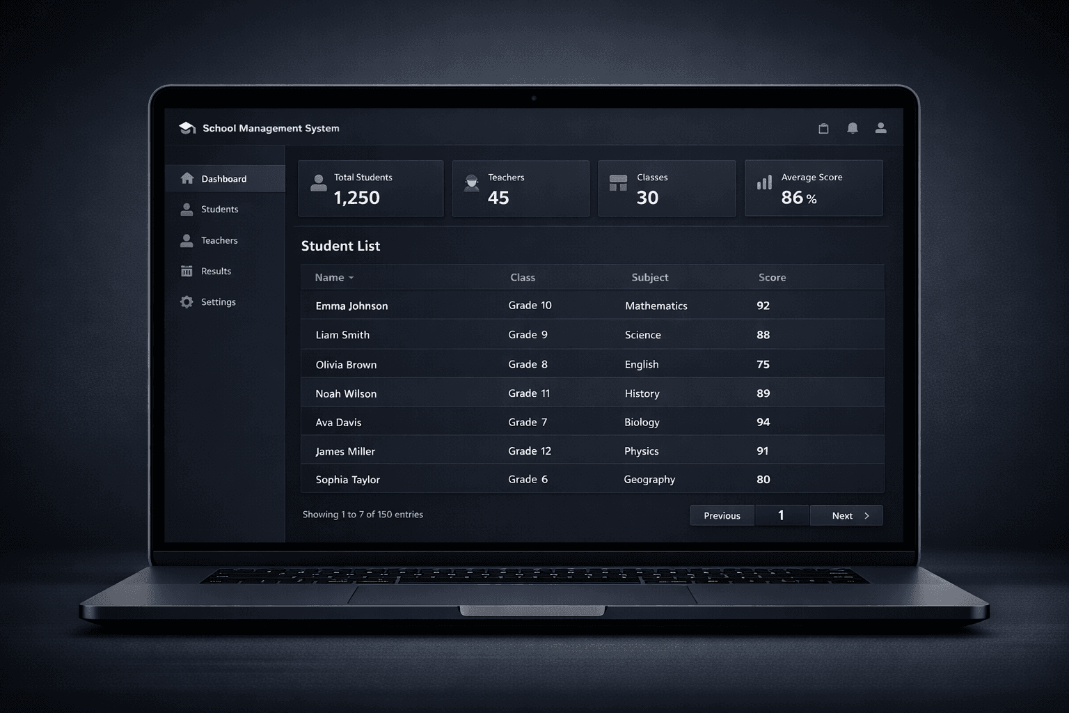 School Management System
